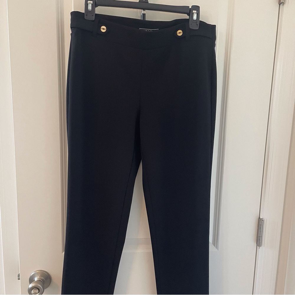 Chic Black Women's Straight Leg Pants